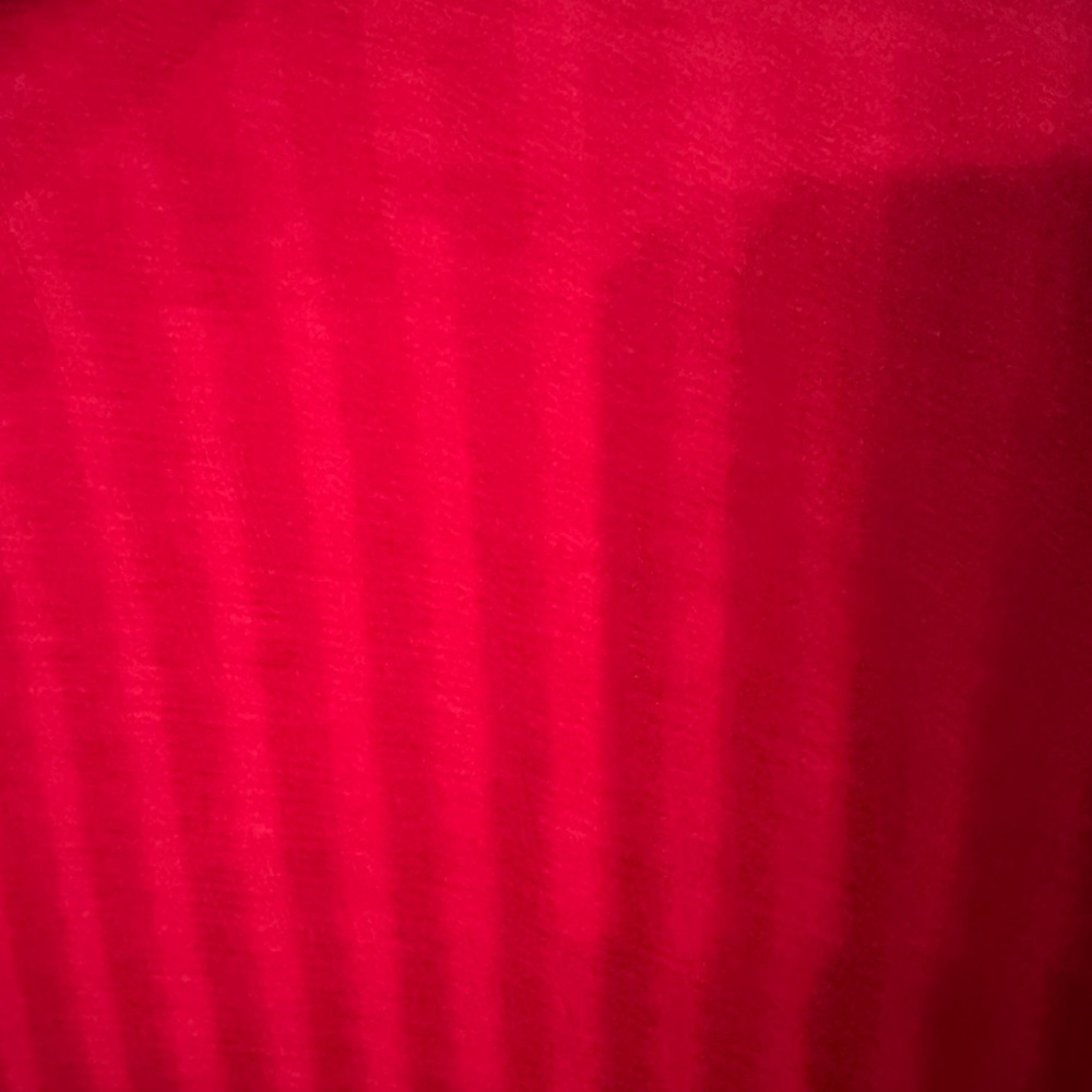 Tommy Hilfiger Turtleneck Long Sleeve Red Ribbed Sweater Size Large GUC - Picture 5 of 8